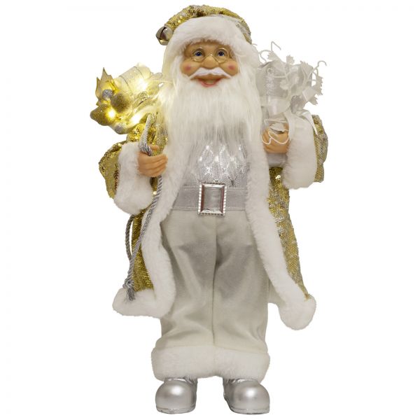 Weihnachtsmann 40cm mit LED