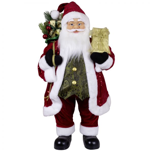 Weihnachtsmann Thoralf 80cm Santa