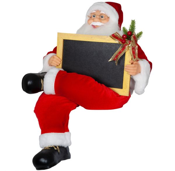 Weihnachtsmann 60cm mit flexiblen Beinen Santa